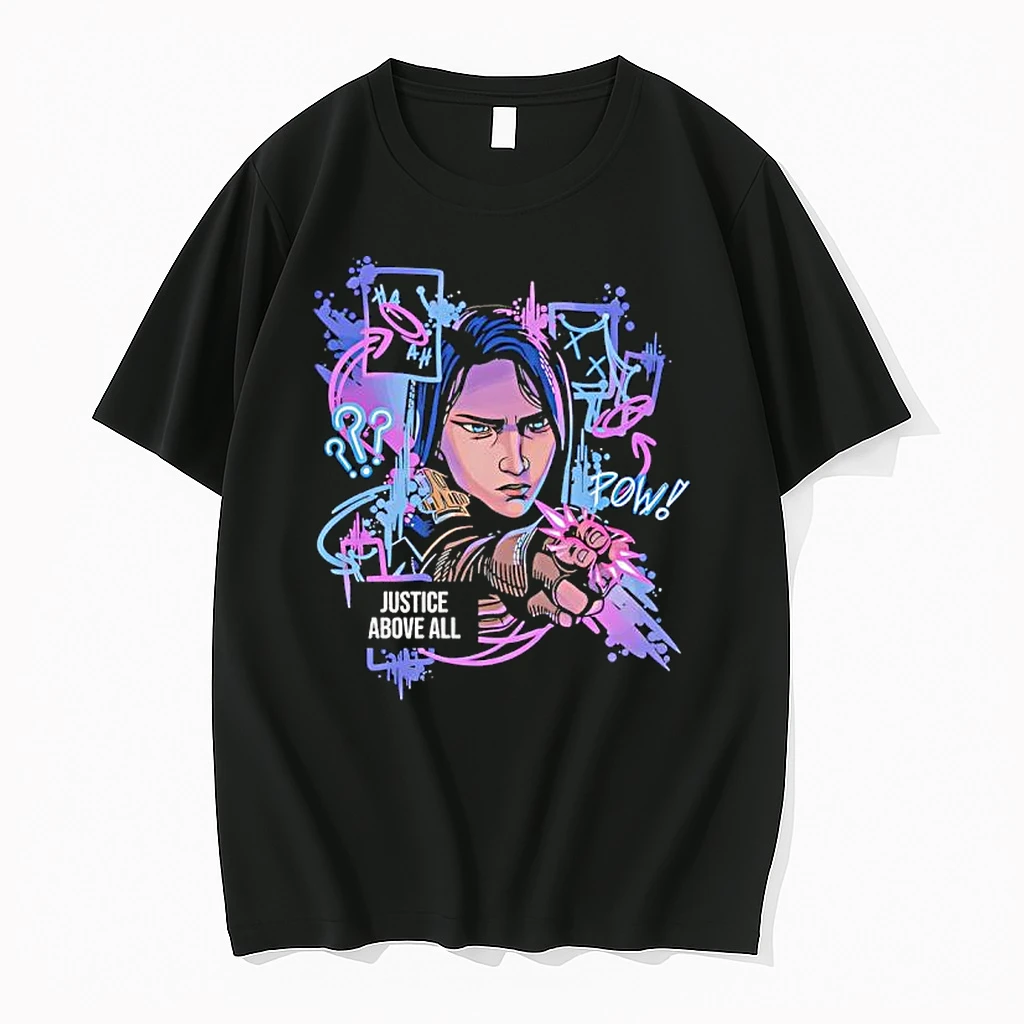 Caitlyn Kiramman Justice Above All Graphic Shirts