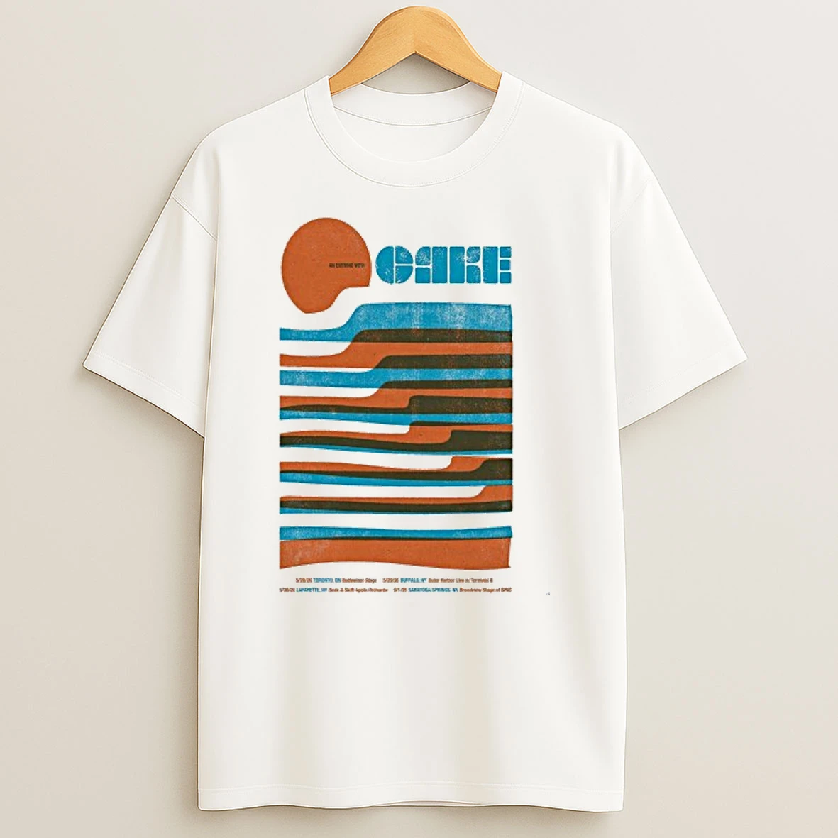 Cake Tour May June 2026 An Evening With Shirts