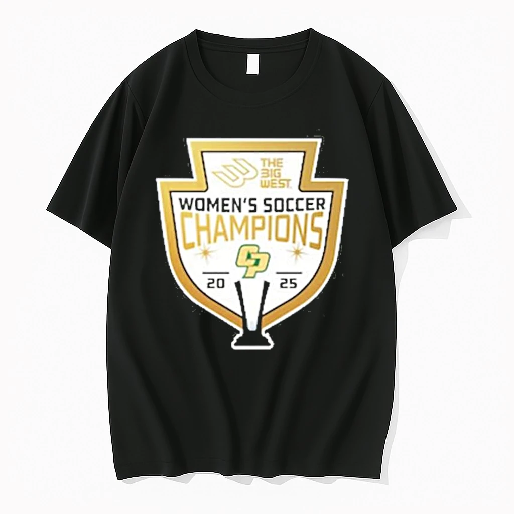 Cal Poly Womens Soccer 2025 Big West Champions Shirts