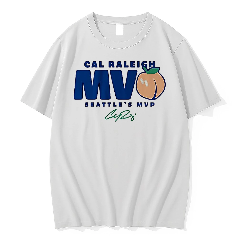 Cal Raleigh Seattle Mariners Baseball Seattles Mvpeach Signature Shirts