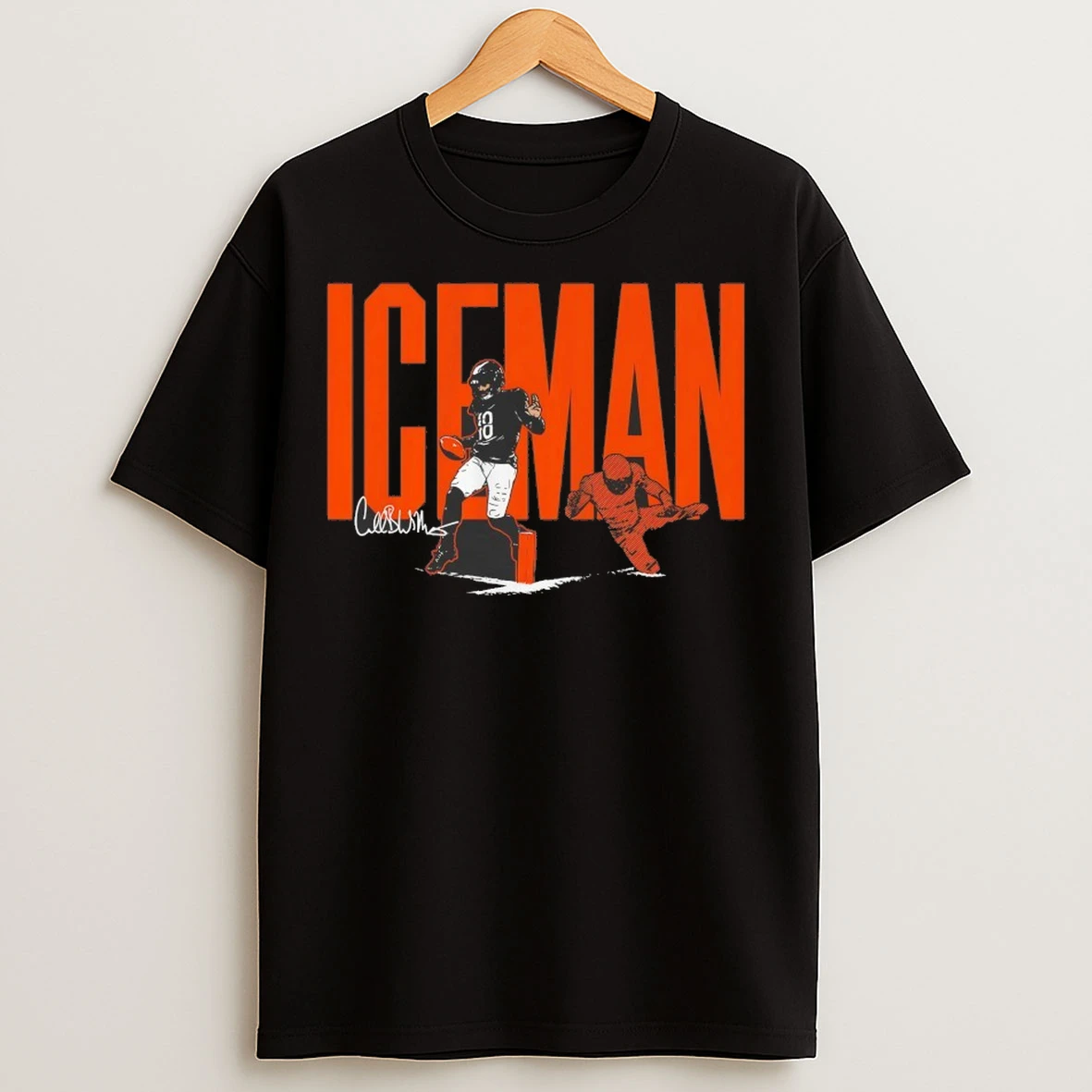 Caleb Williams Chicago Bears Iceman T Shirts