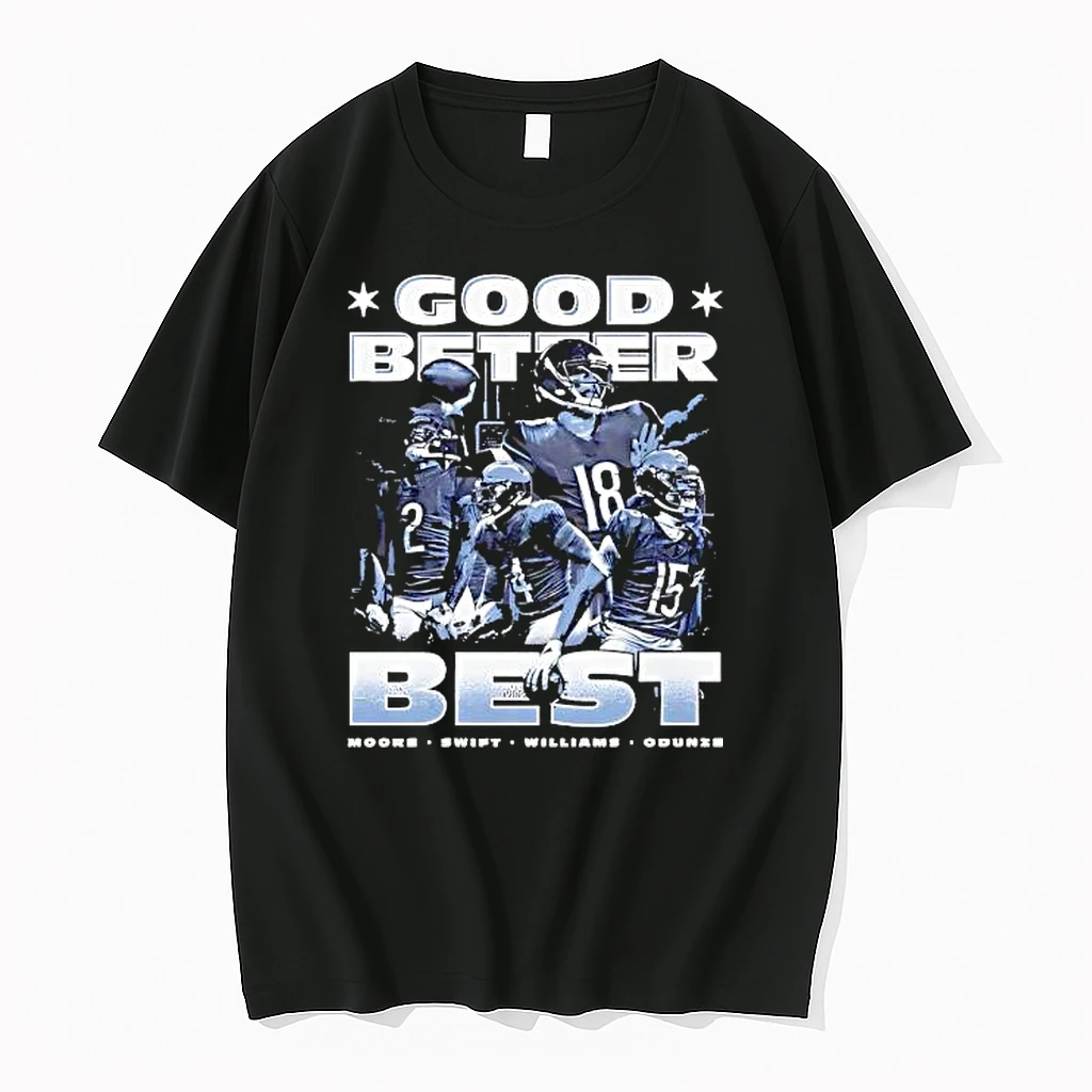 Caleb Williams Chicago Good Better Best Graphic Shirts