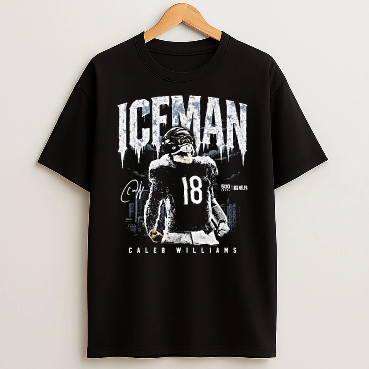 Caleb Williams Chicago Iceman Signature Shirts