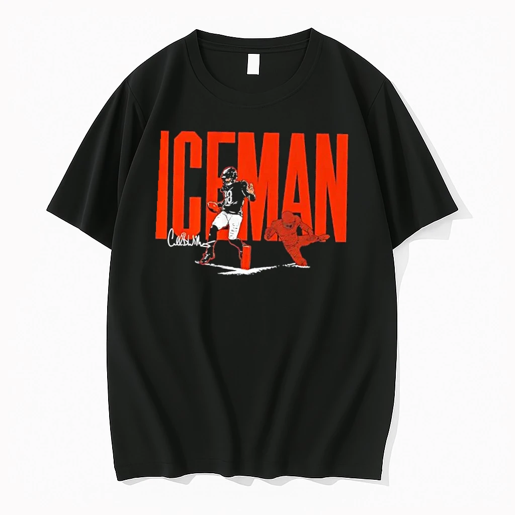 Caleb Williams Iceman Chicago Bears Football Signature Shirts