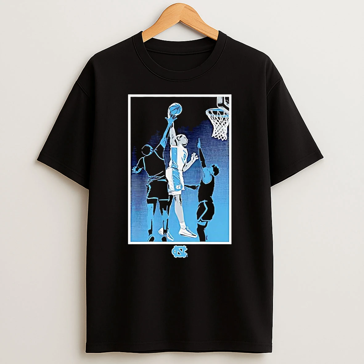 Caleb Wilson One Handed Slam North Carolina Tar Heels Shirts