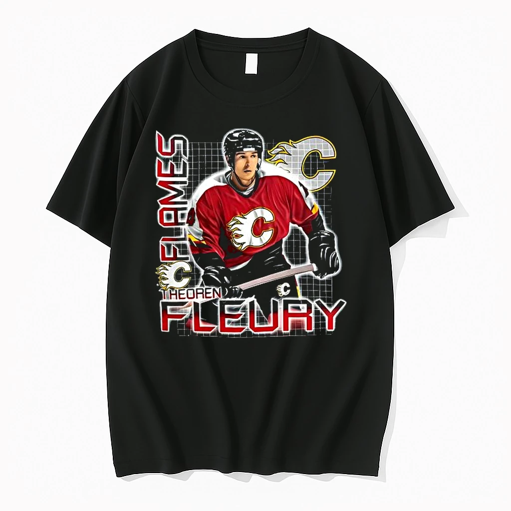 Calgary Flames Theoren Fleury Pro Player Retro Shirts