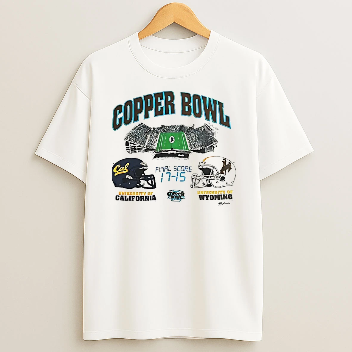 California Cal Bears Vs Wyoming Cowboys Copper Bowl Final Score Shirts