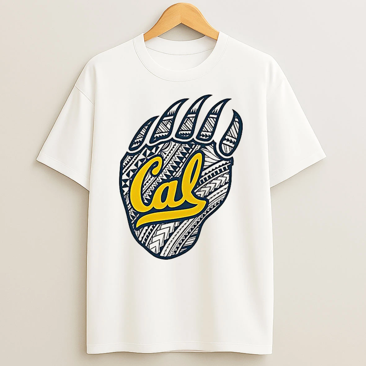 California Golden Bears Paws Logo Shirts