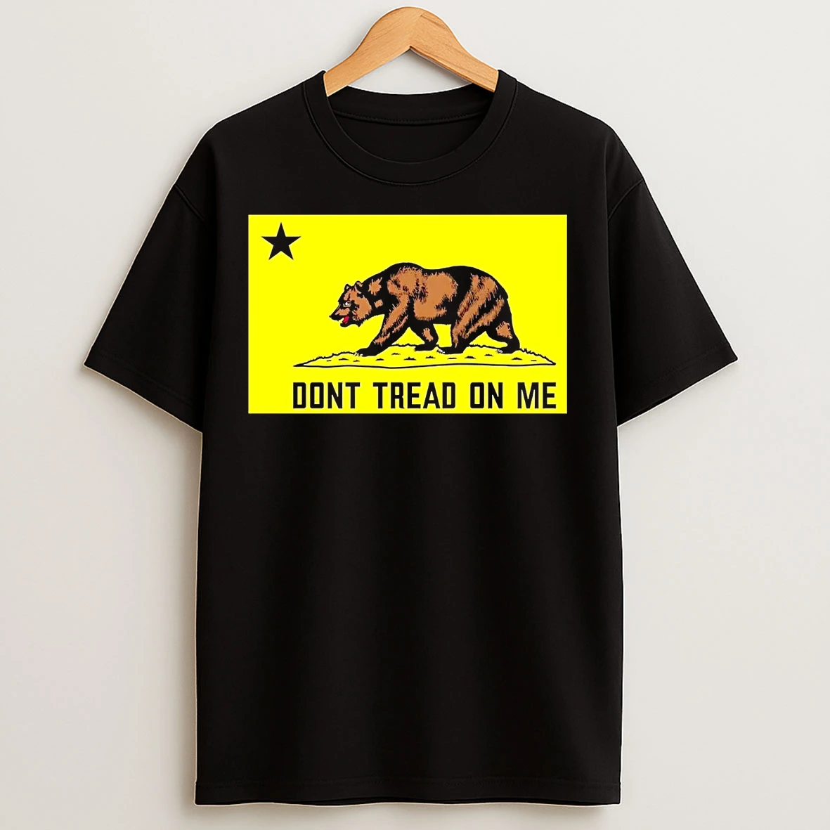 California Bear Dont Tread On Me Gadsden Flag Parody T Shirts