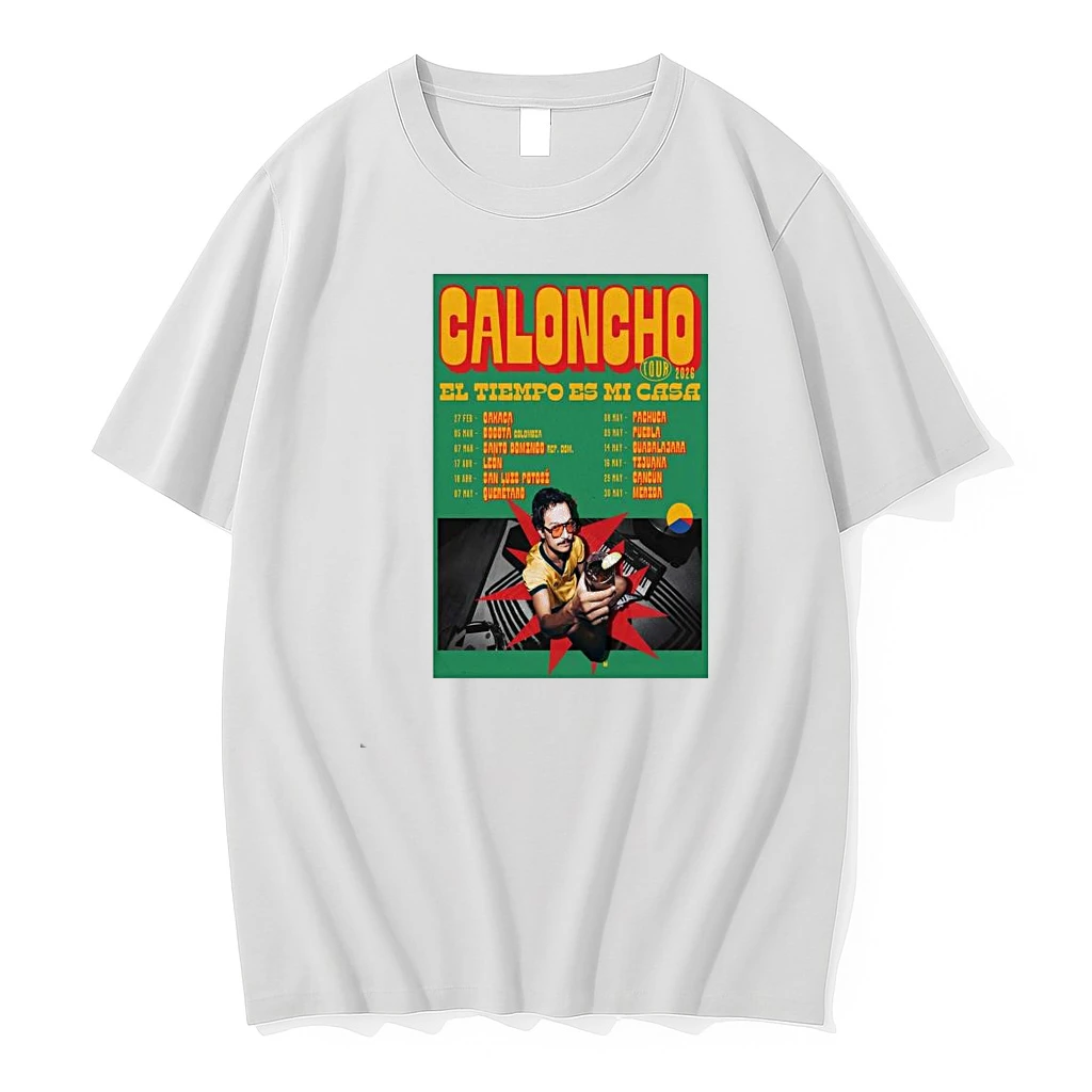 Caloncho El Tiempo Es Mi Casa Tour 26 Shirts