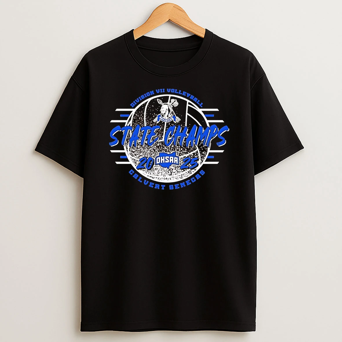 Calvert Senecas Ohsaa Division Vii Volleyball State Champions 2025 Shirts