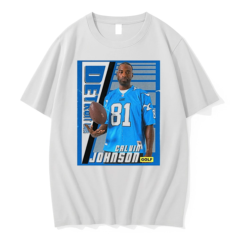 Calvin Johnson Detroit Lions Nfl By Golf 2025 Shirts