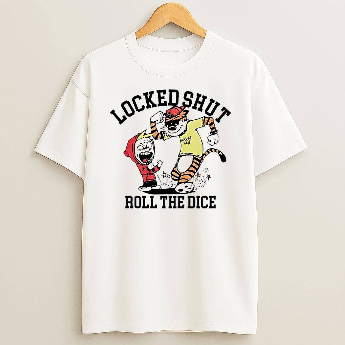 Calvin And Hobbes Locked Shut Roll The Dice Shirts