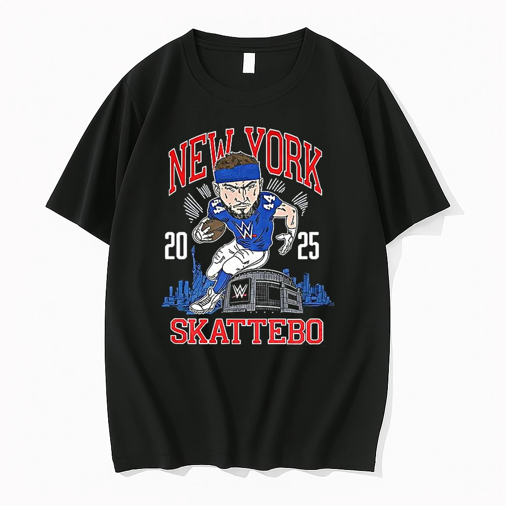 Cam Skattebo New York Skattebo 2025 Wwe Shirts