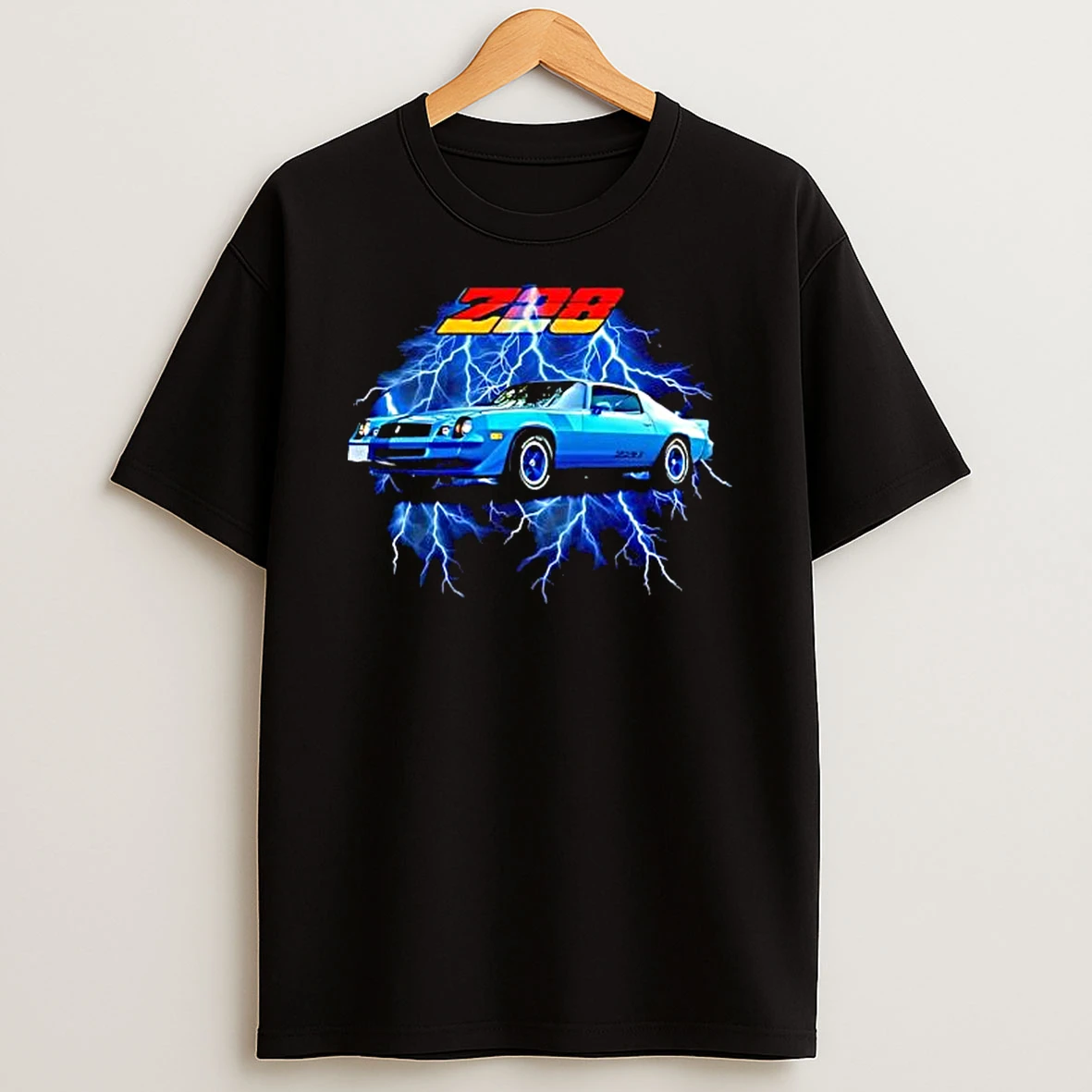 Camaro Z28 Car Lightning Shirts