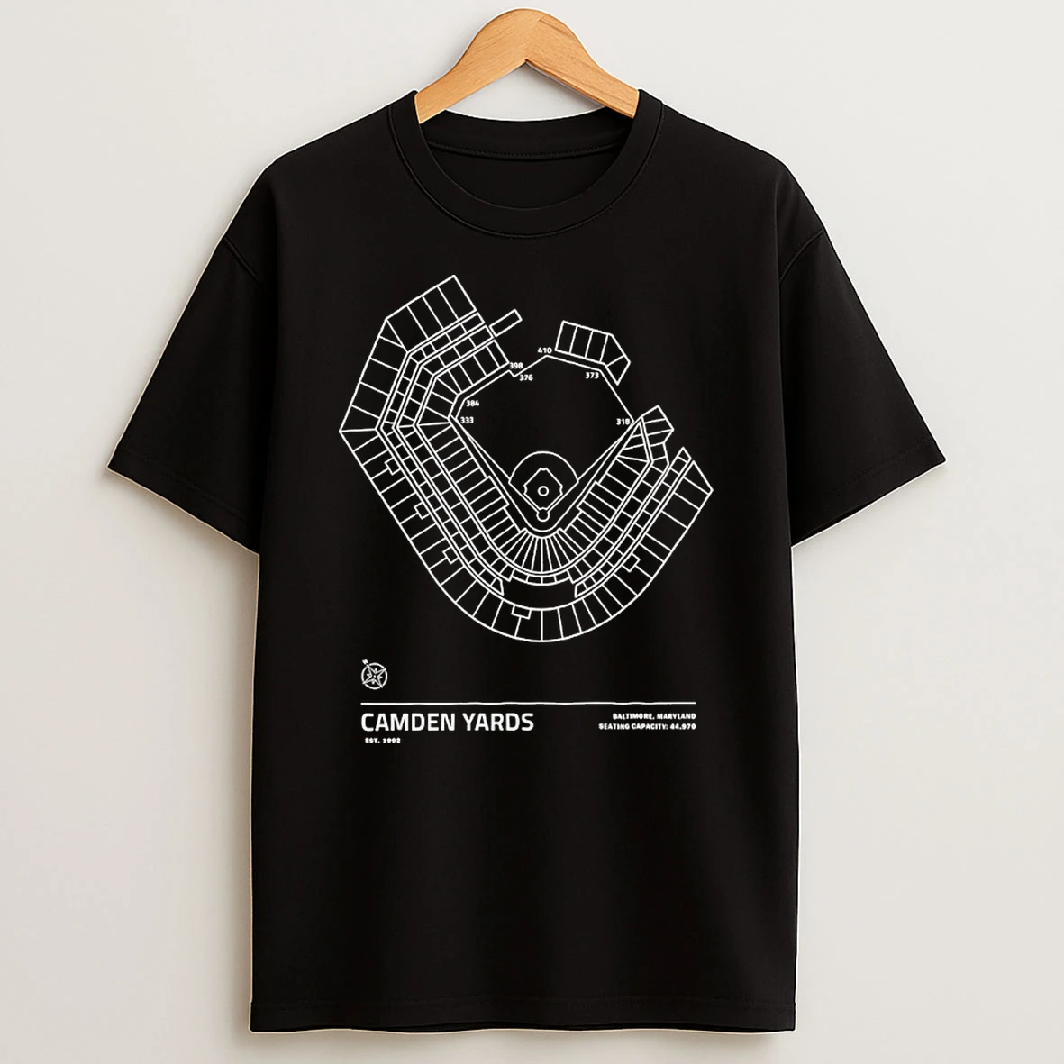 Camden Yards Stadium 1992 Baltimore Maryland Shirts