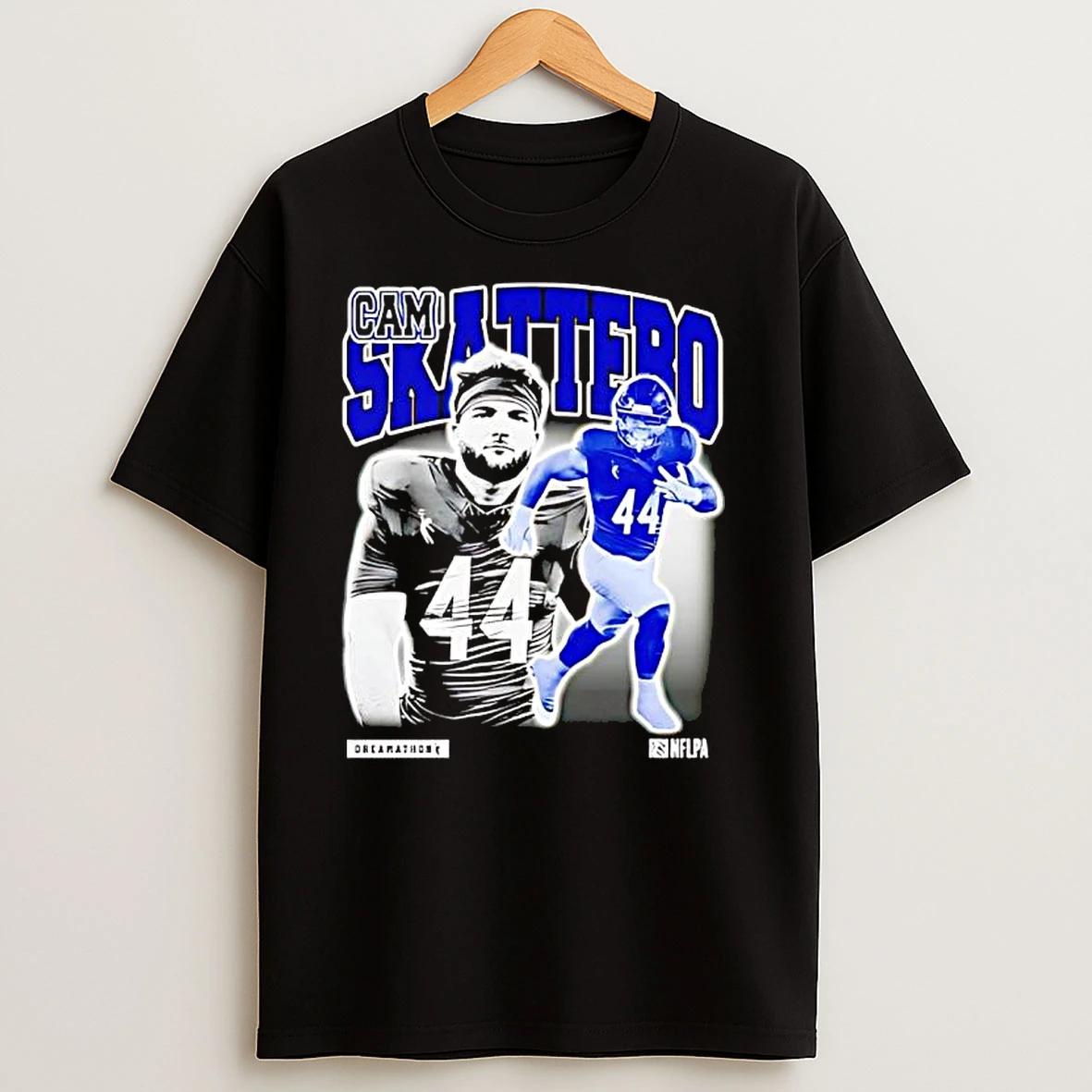 Cameron Skattebo Nfl Players Quarterback T Shirts
