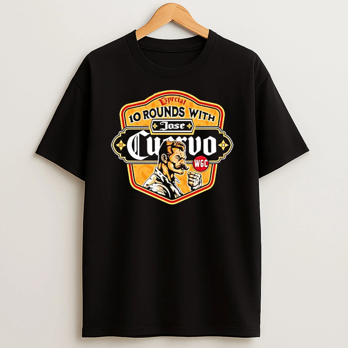 Camisa De Cuervos Espiral 10 Rounds With Cuervos Shirts