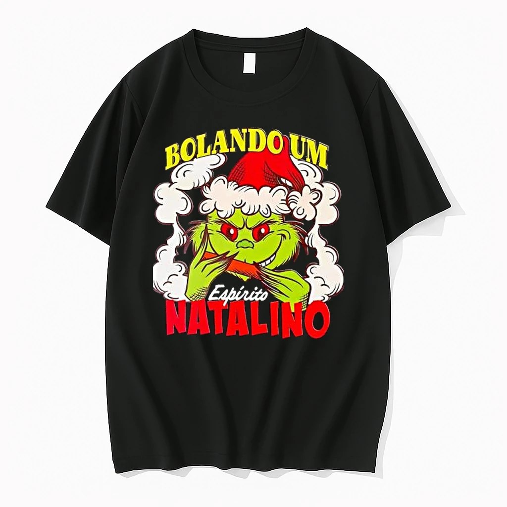 Camiseta Grinch Bolando Um Espirito Natalino Shirts