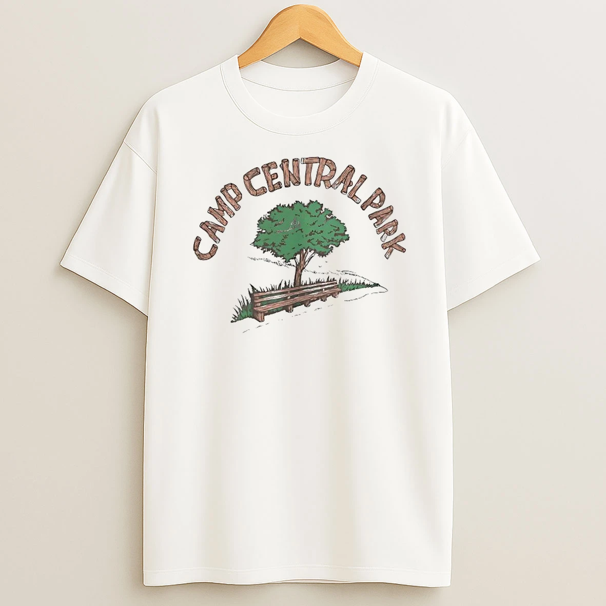 Camp Central Park 1981 Pink Fleece Shirts