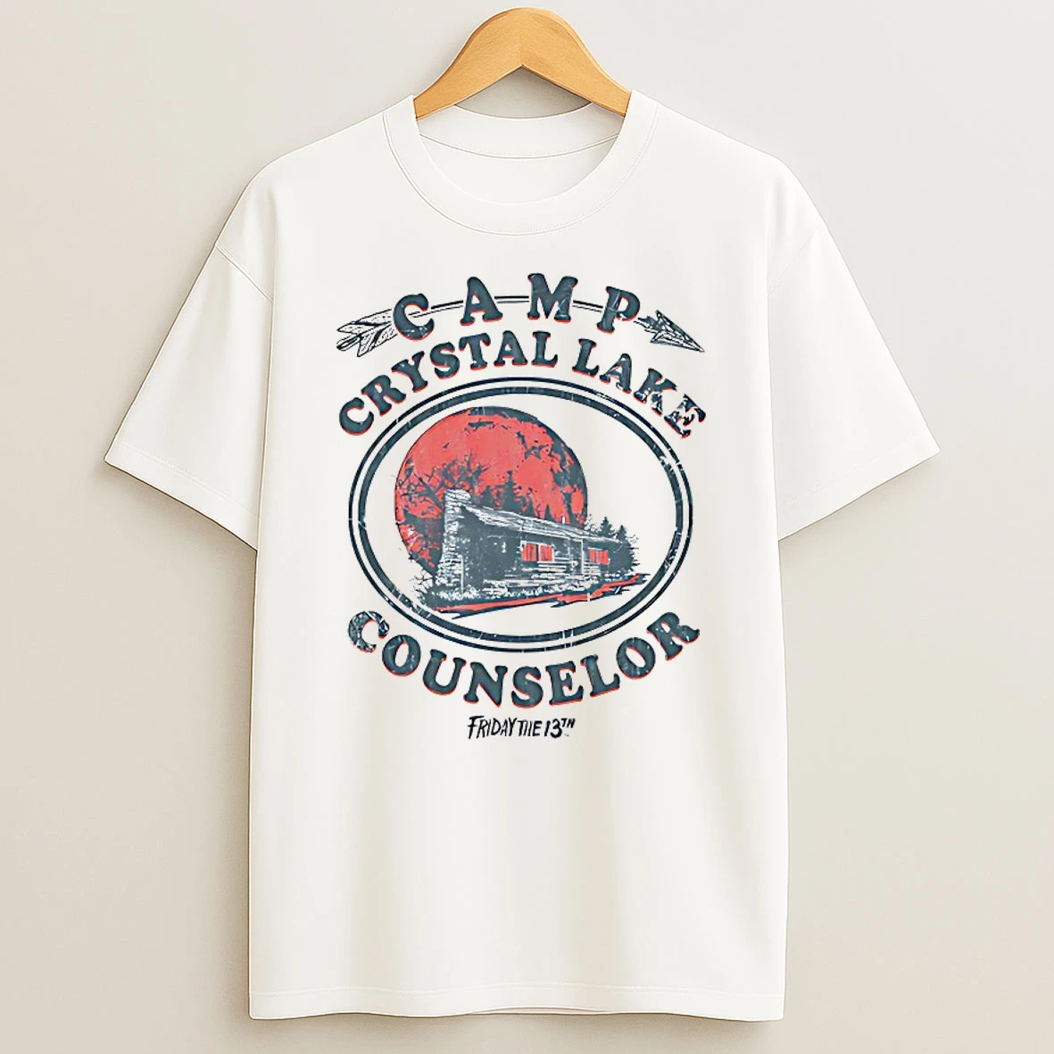 Camp Crystal Lake Counselor Friday The 13th Shirts