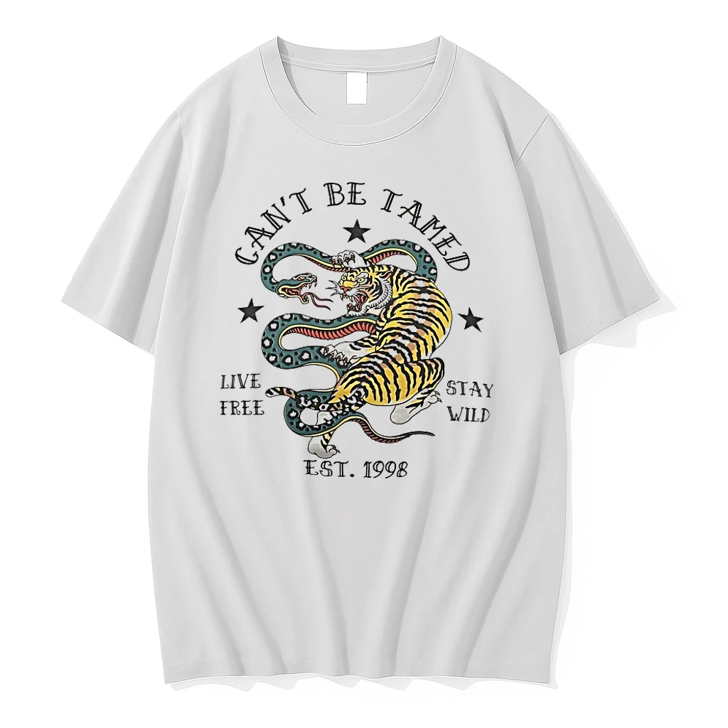 Cant Be Tamed Live Free Stay Wild Est 1998 Shirts