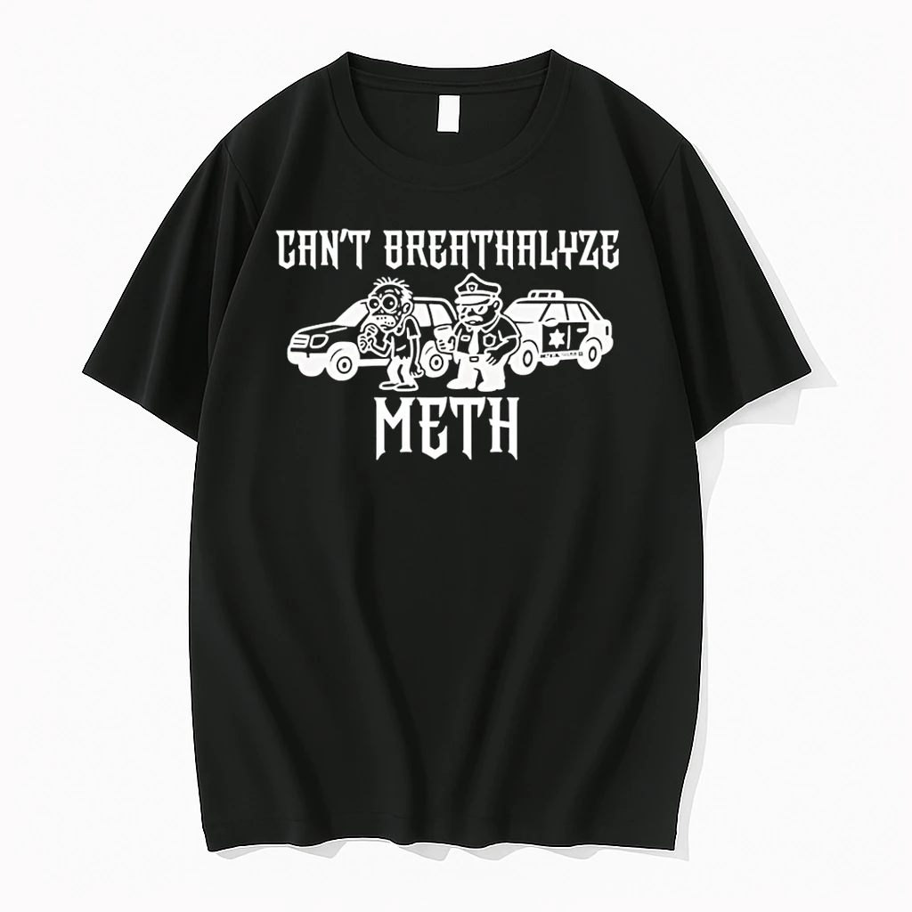 Cant Breathalyze Meth Police Paint Shirts