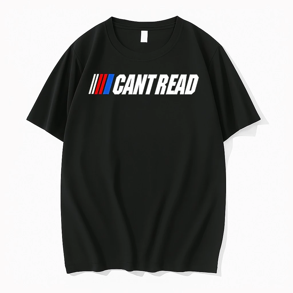 Cant Read Nascar Logo Shirts