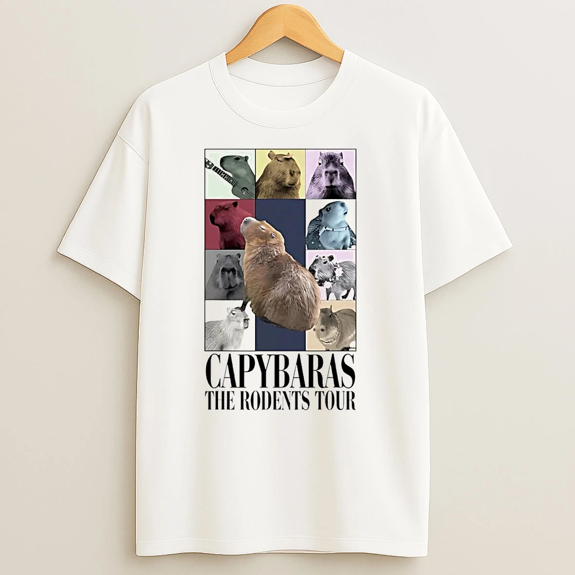 Capybara The Rodents Tour T Shirts
