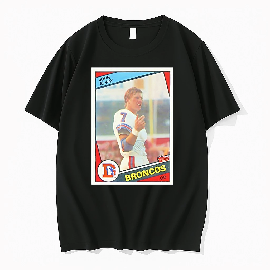 Card John Elway Denver Broncos Shirts