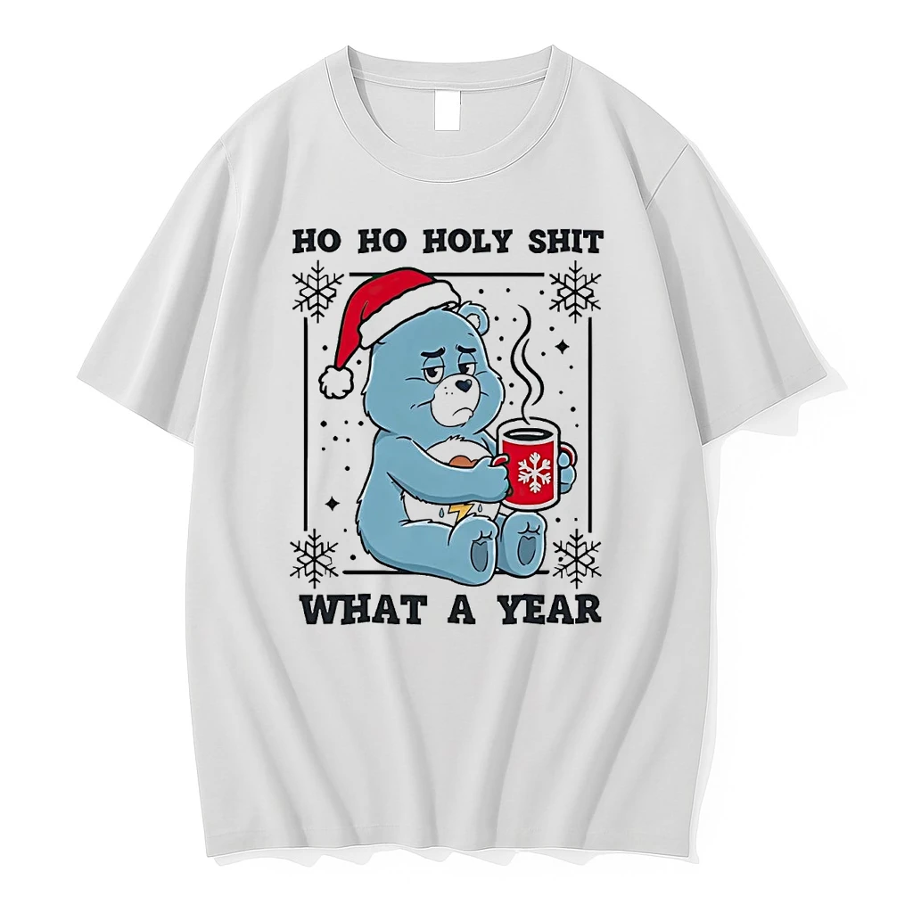 Care Bears Ho Ho Holy Shit What A Year Christmas Shirts