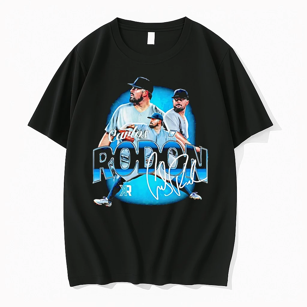 Carlos Rodon Picture Collage Signature Shirts
