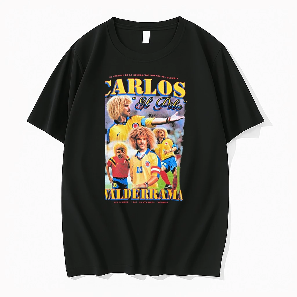 Carlos Valderrama El Pibe September 2 1961 Santa Marta Colombia New Shirts
