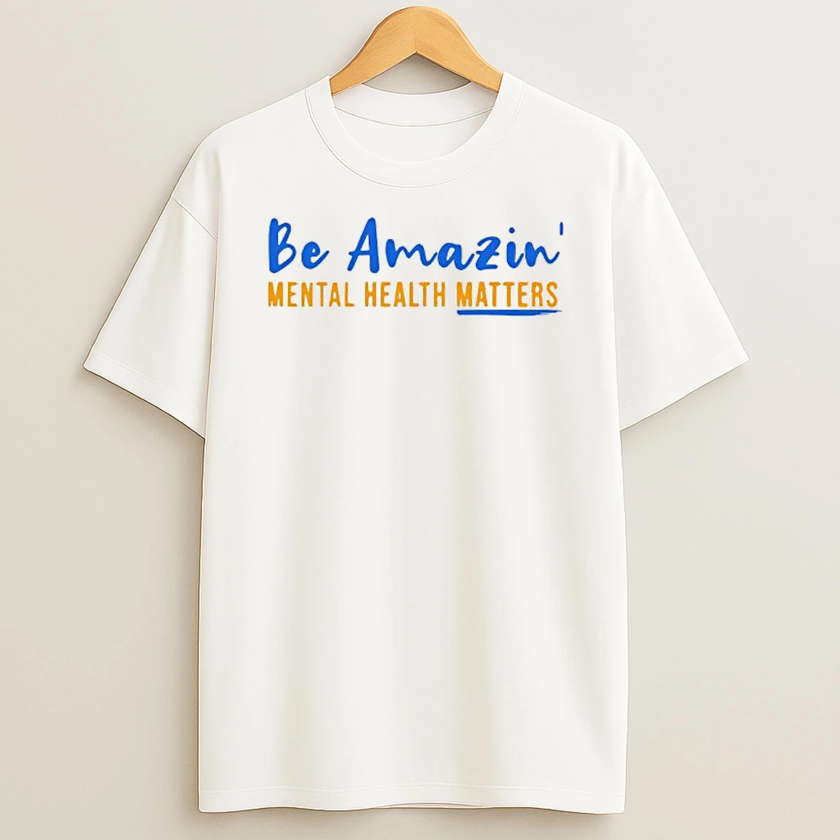 Carlos Mendoza Wear Be Amazin Mental Health Matters Shirts