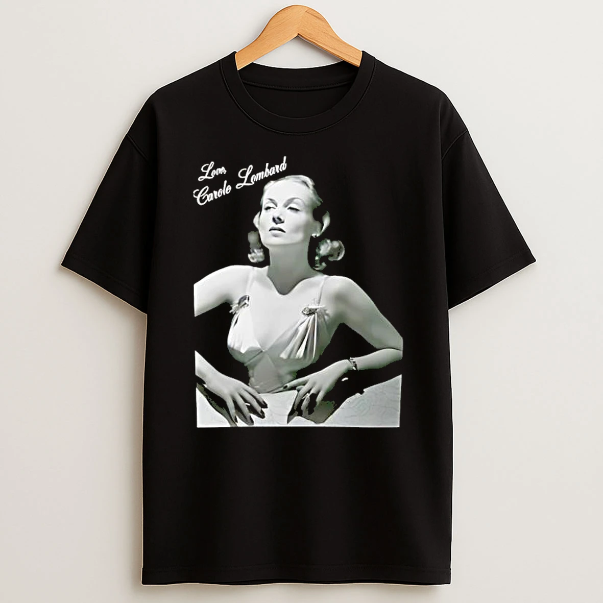 Carole Lombard Love Carole Lombard Photo Black Shirts