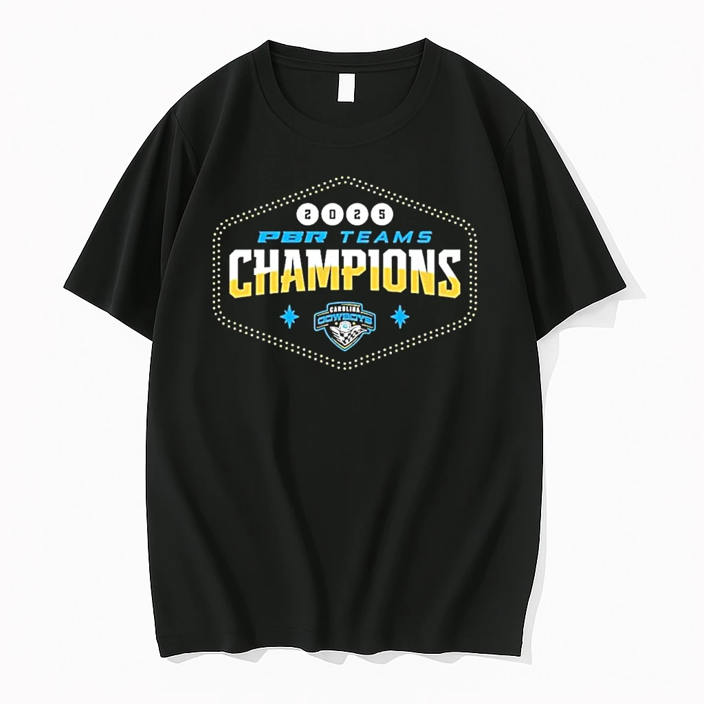 Carolina Cowboys Pbr 2025 Teams Championship Winners Shirts