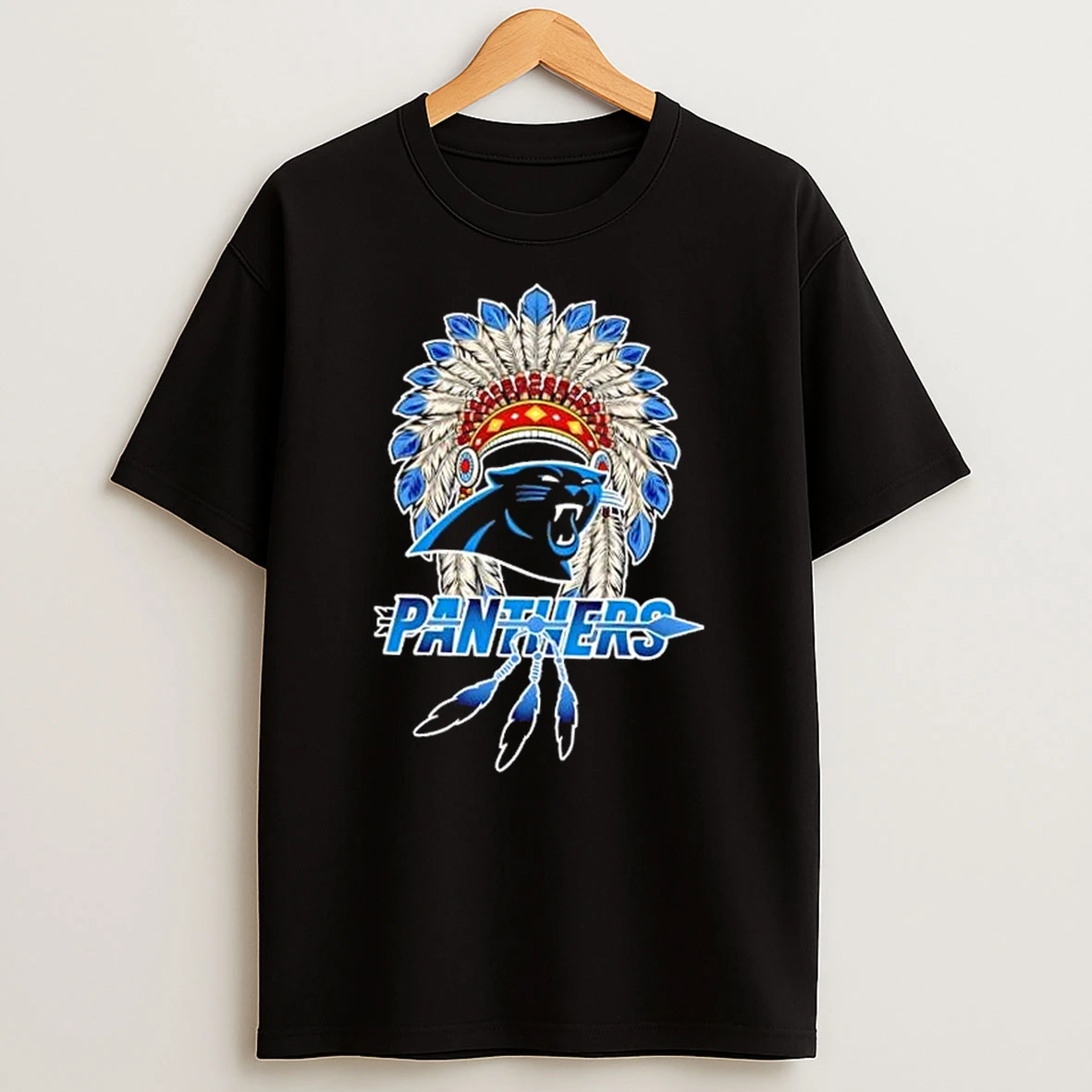 Carolina Panthers Football X Native American Shirts