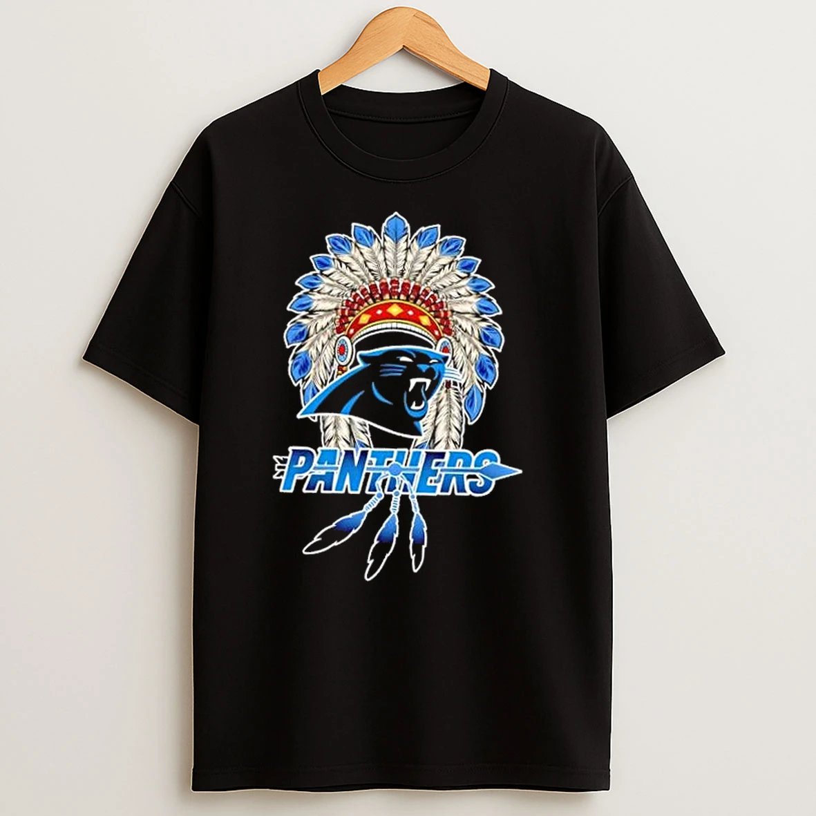 Carolina Panthers Football X Native American T Shirts