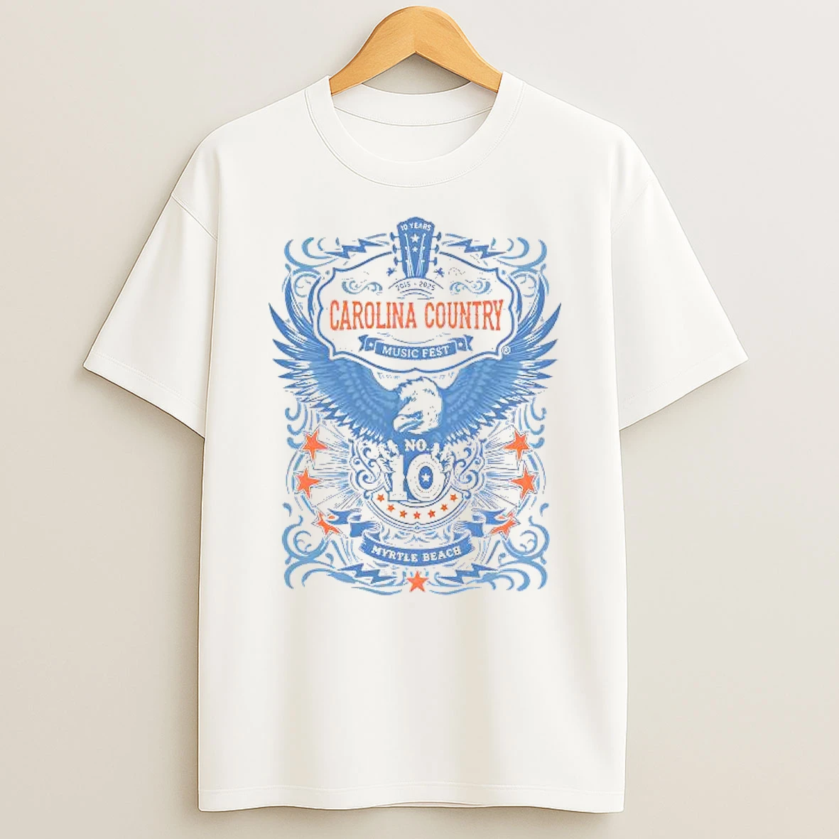 Carolina Country Music Fest 10 Years Shirts