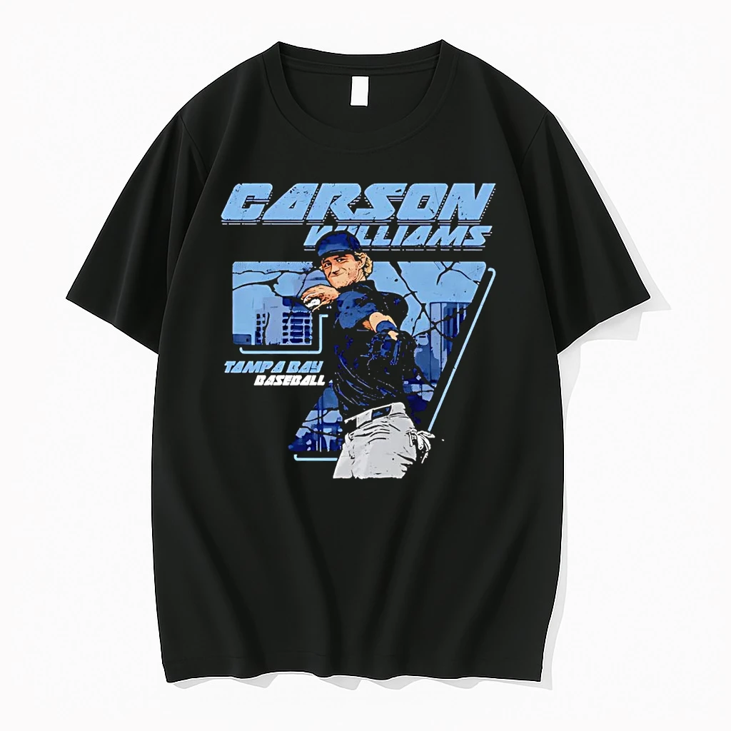 Carson Williams Pitching Tampa Bay Rays Shirts