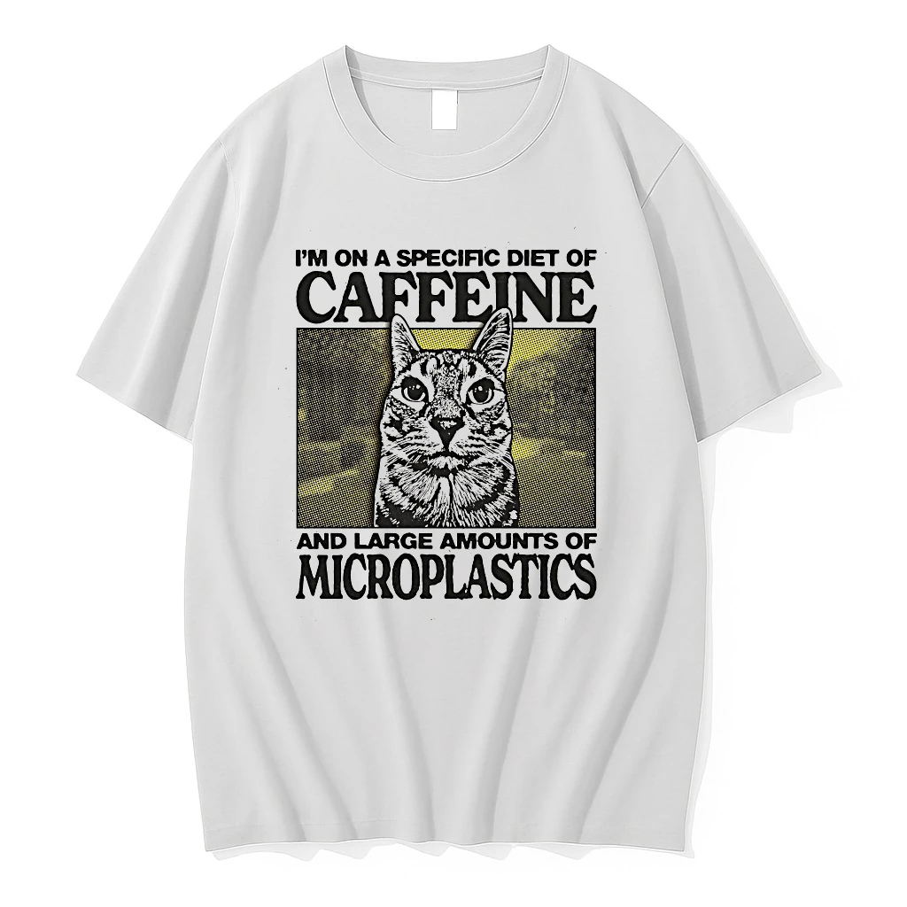 Cat Im On Specific Diet Of Caffeine Shirts