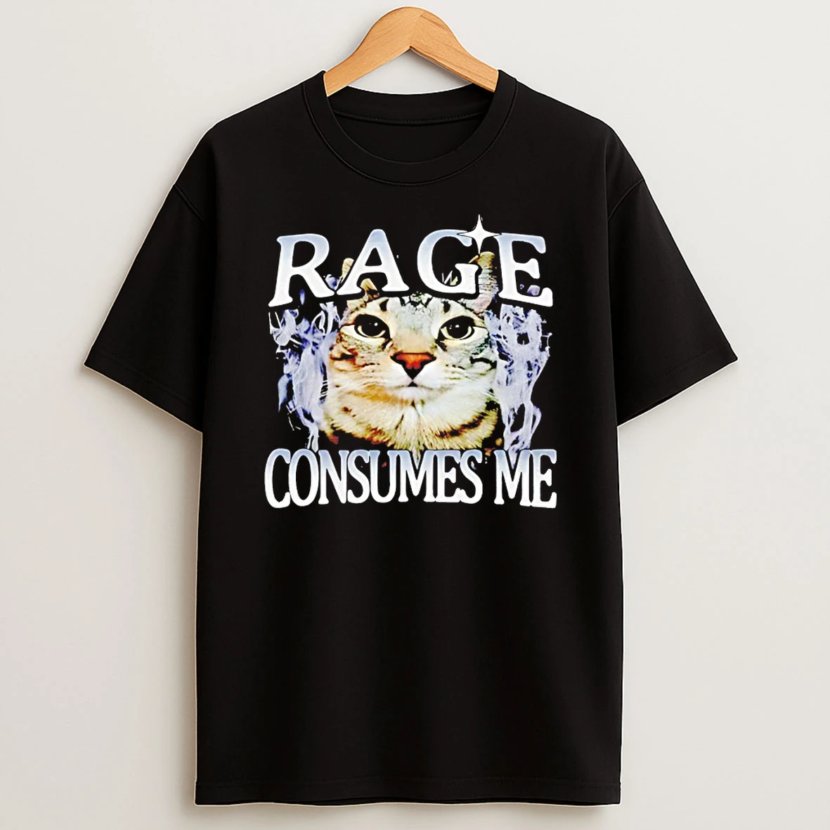 Cat Meme Rage Consumes Me Shirts