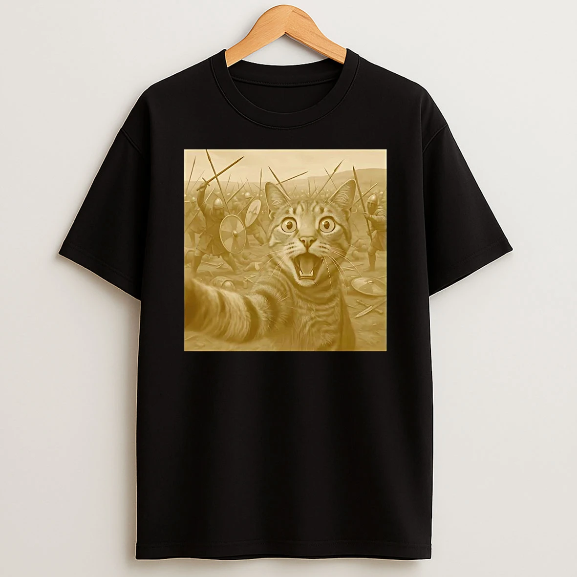 Cat Selfie Battle Of Hastings Shirts