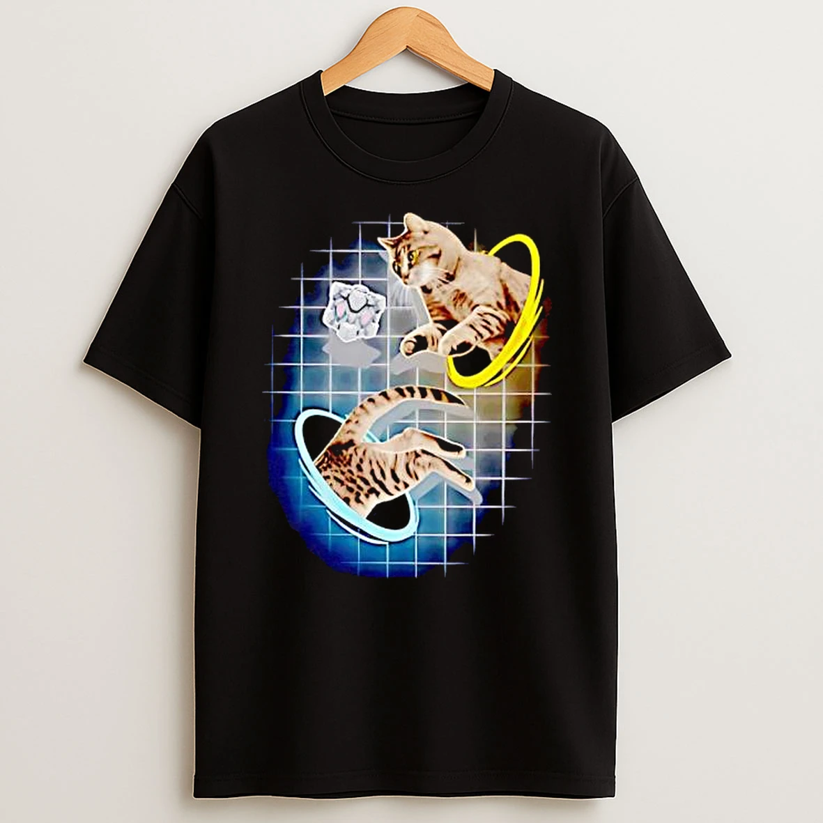 Cat Time Travel Classic Shirts