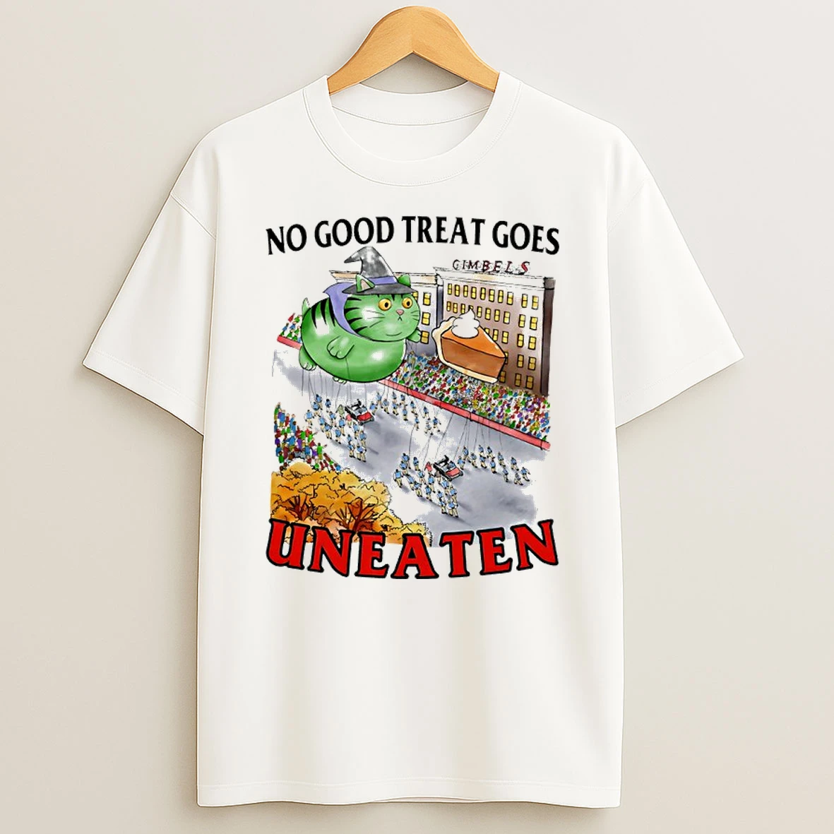 Cat Witch No Good Treat Goes Uneaten Shirts
