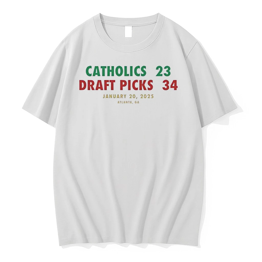 Catholics 23 Vs Draft Picks 34 January 20 2025 Shirts