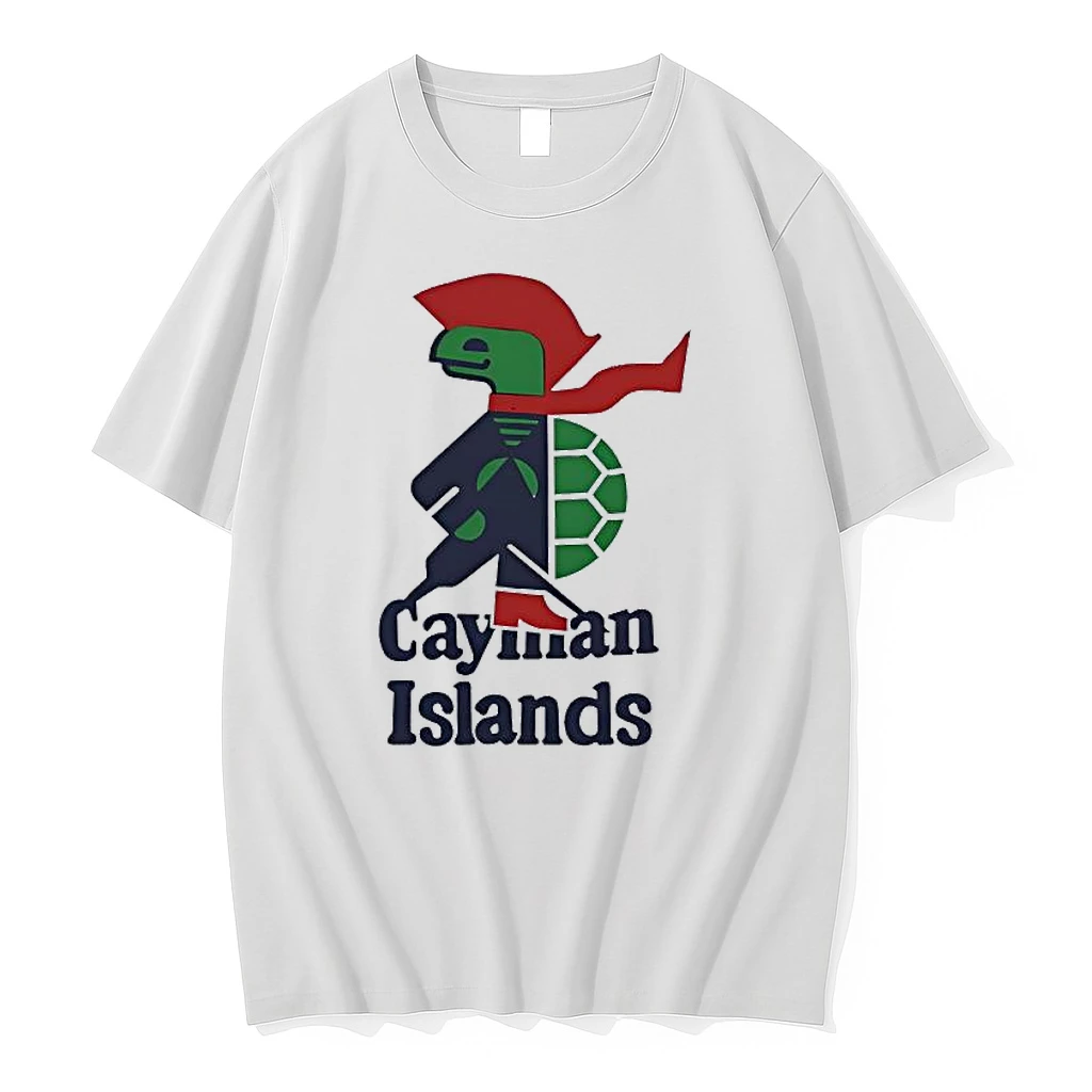 Cayman Islands Turtle Graphic Retro Shirts