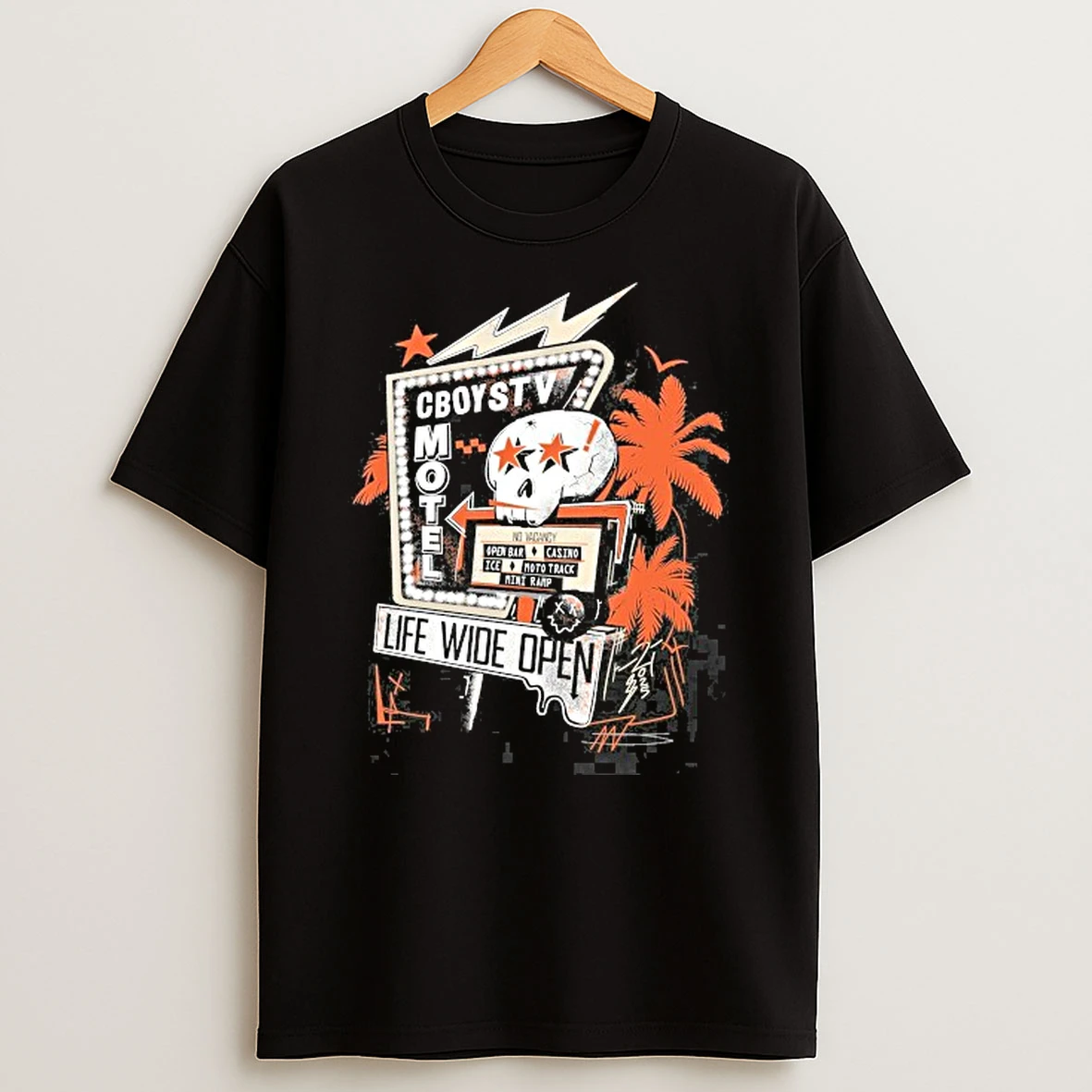 Cboystv Life Wide Open Motel Cbtv Shirts