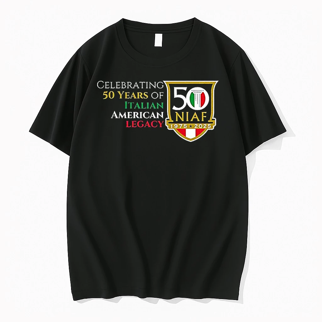 Celebrating 50 Years Of Italian American Legacy 1975 2025 Shirts