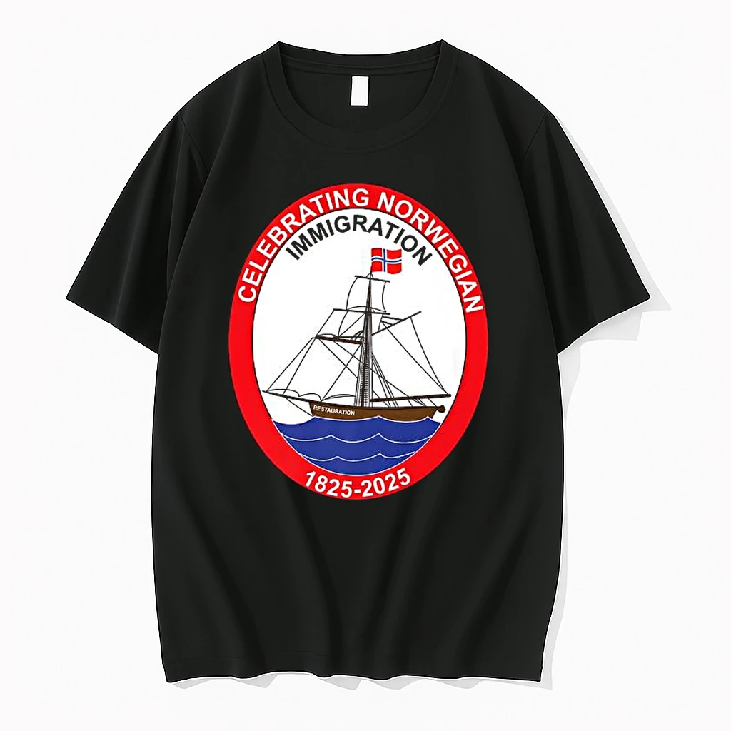 Celebrating Norwegian Immigration 2025 17th Of May Parade Shirts